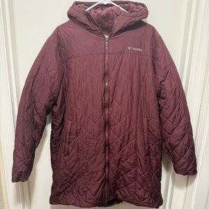 Columbia Plush-Lined Jacket in Plum